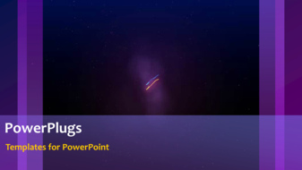PowerPoint Template - Space background